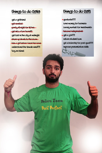 Future Tense Past Perfect T-Shirt for Men