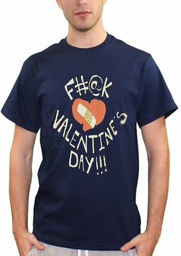 F#@k Valentine T-Shirt for Men