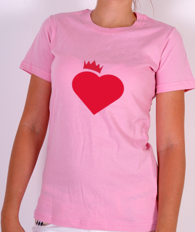 Crown of Heart T-Shirt for Women