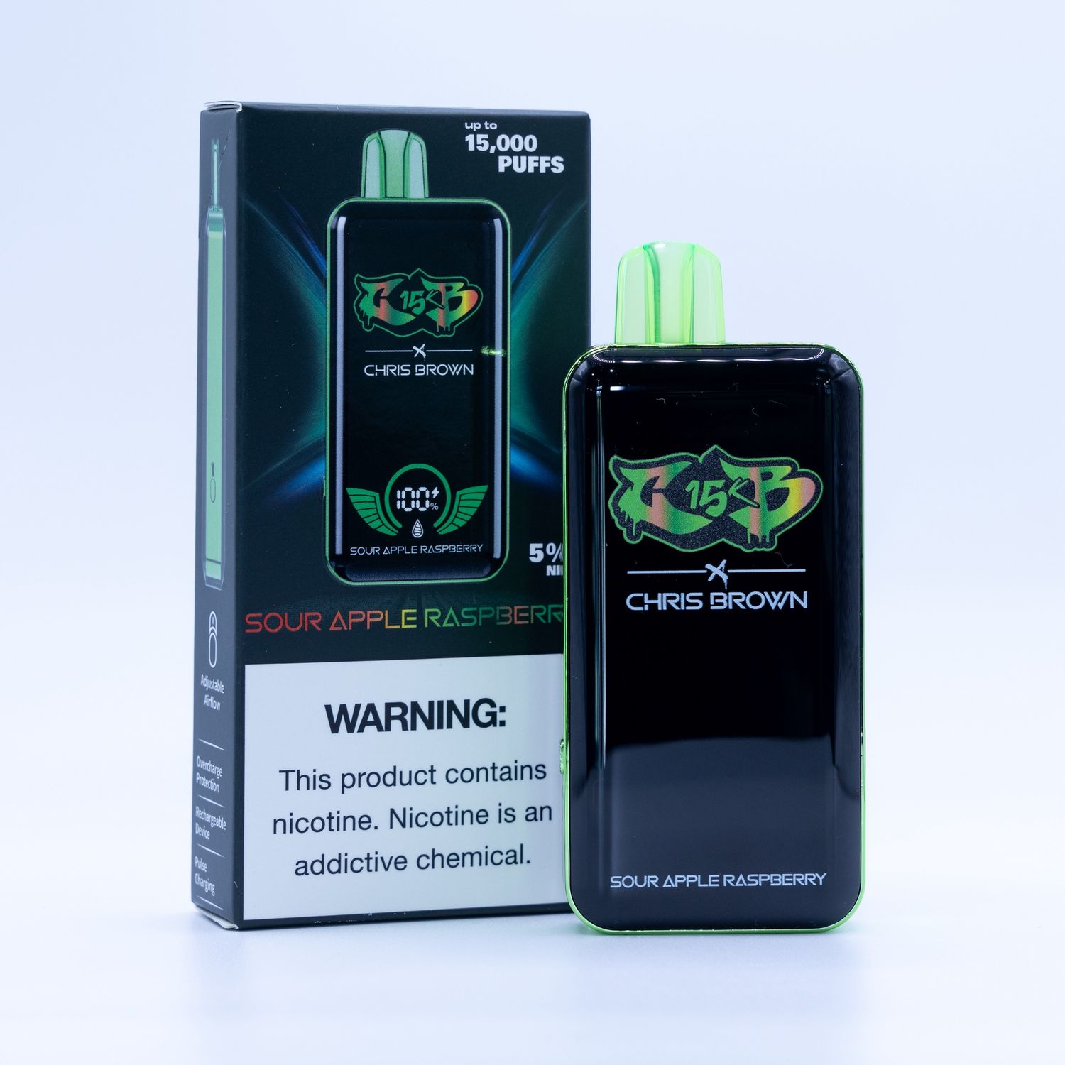 CHRIS BROWN SOUR APPLE RASPBERRY