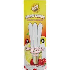 G.E SNOW CONES LEMON CHERRY GELATO 3PK