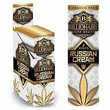 BILLIONAIRE HEMP WRAPS 2PK RUSSIAN CREAM