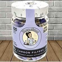 BLAZY SUSAN ACTIVATED CARBON FILTER 100CT PURP
