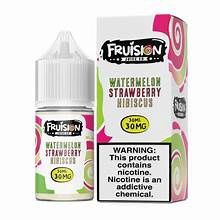 FRUISION JUICE CO. SALTS 30 ML - WATERMELON STRAWBERRY HIBISCUS - 50 MG