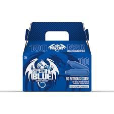 BLUE WHIP CREAM CHARGERS 100