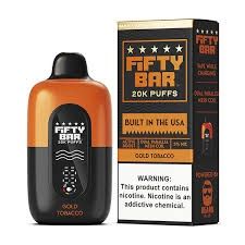 FIFTY BAR  20K GOLD TOBACCO