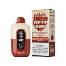 FIFTY BAR HIDDEN HILLS CLUB 20K VANILLA BEAN TOBACCO