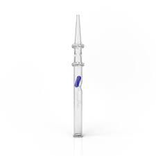 GLASS DAB STRAW 14
