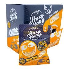 HAZY MARY THC-A &amp; THC-P &amp; D9 420MG 2CT GUMMIES MANGO TANGO