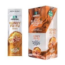 HEMPIRE 4 RILLO SIZED HEMP WRAPS - HONEY FU-FU