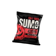 HALF BAKED  SUMO GUMMIES THC-A THC-P 10,000MG STRAWBERRY FRENZY