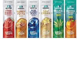 HEMPIRE 4 RILLO SIZED HEMP WRAPS -STRAWBERRY CLOUDS