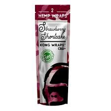 KONG HEMP CBD WRAPS STRAW SHORTCAKE