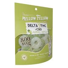 MELLOW FELLOW D9THC CBD  APPLE RINGS
