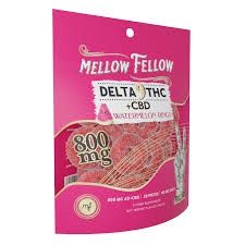MELLOW FELLOW D9 THC CBD WATERMELON RINGS