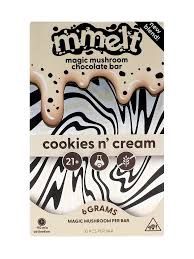 MMELT MUSHROOM CHOCOLATE BAR 6G COOKIES N CREAM