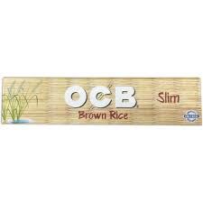 OCB BROWN RICE SLIM PAPERS