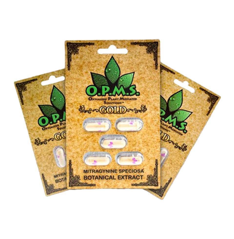 OPMS GOLD CAPS 3PK