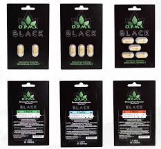 OPMS BLACK CAPS 3PK