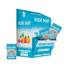 PIXIE DUST 1000 MG GUMMIES 2PCS/PK I ISLAND FUSION