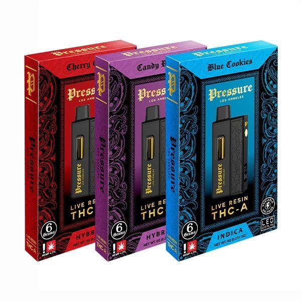 PRESSURE LIVE RESIN THC-A 3.5G CARTRIDGE  I ALIEN DUTCHESS