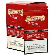 SLAPWOODS  CIGAR CONES 3 RUSSIAN CREAM