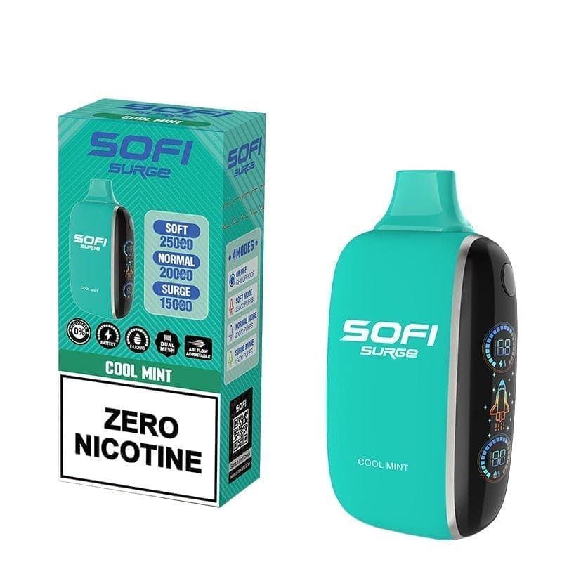 SOFI SURGE DISPOSABLE ZERO NICOTINE COOL MINT