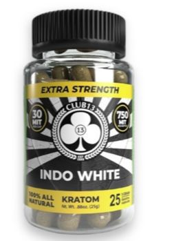 CLUB13 EXTRA STRENGTH 25CT INDO WHITE KRATOM