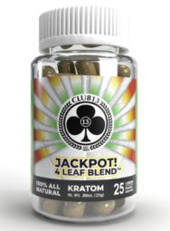 CLUB13 CAPS  25CT JACKPOT BLEND 4 LEAF BLEND