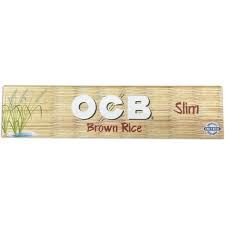 OCB BROWN RICE SLIM PAPERS