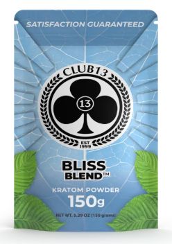 CLUB13 BLISS BLEND KRATOM POWDER 150g