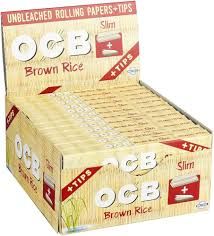 OCB RICE SLIM PAPERS &amp; TIPS