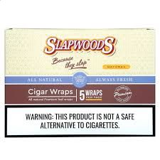 SLAPWOODS LEAF WRAPS, Flavour: All Natural