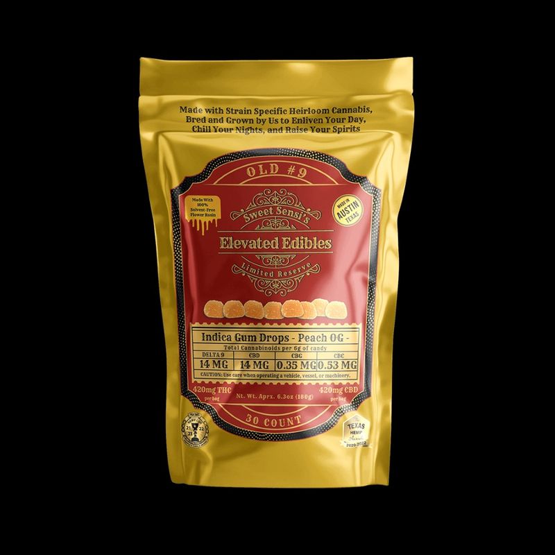 SWEET SENSI EDIBLE PEACH OG 30C