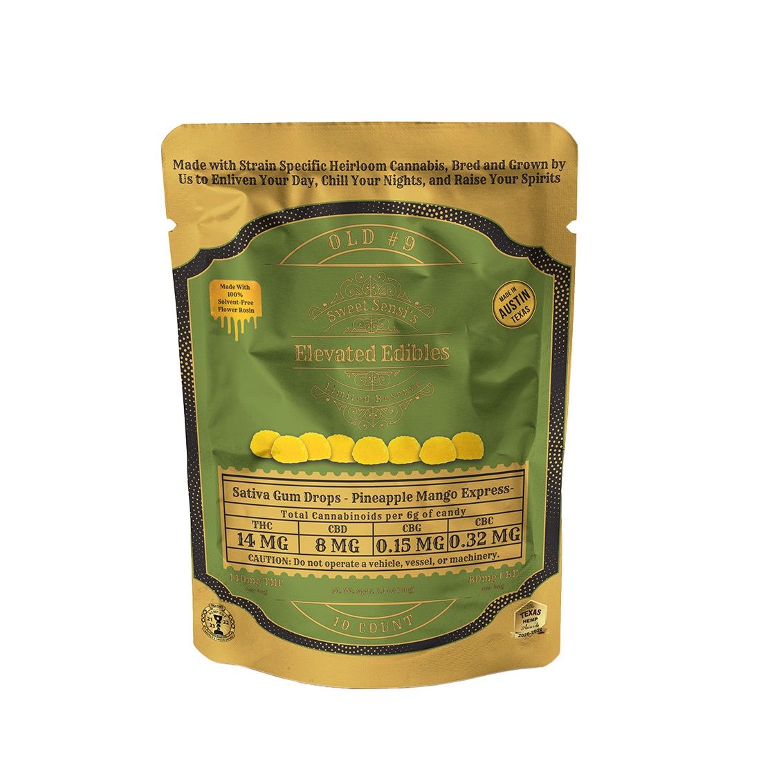 SWEET SENSI EDIBLE PINEAPPLE MANGO EXPRESS