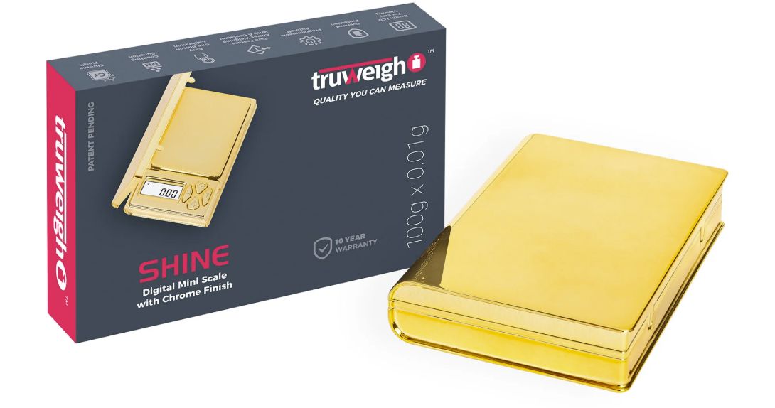 TRUWEIGH SHINE MINI SCALE 100gX0.01g GOLD