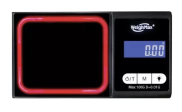 LUMINX POCKET SCALE 100G/0.01G/RED
