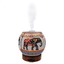 ESSENTIAL LITEZ HANDCRAFTED OIL DIFFUSER, Colour: Peace Sign