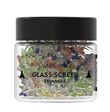 WHITE RHINO GLASS SCREEN PER PIECE, Size: Flower