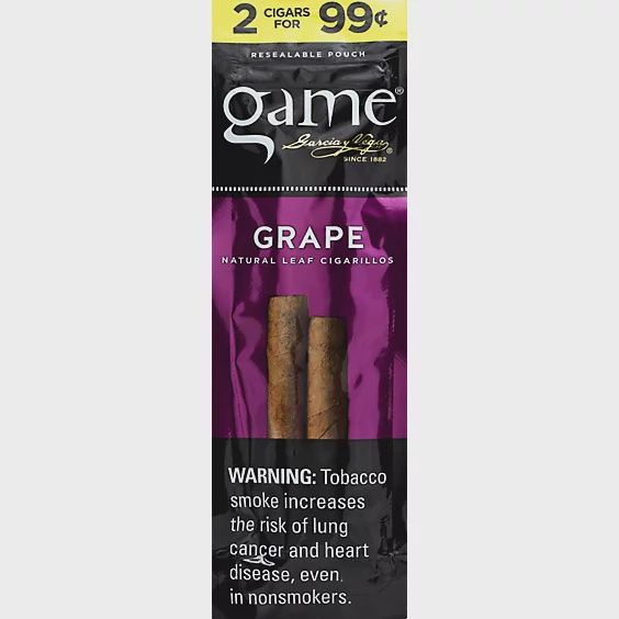 GAME CIGARILLOS -GRAPE