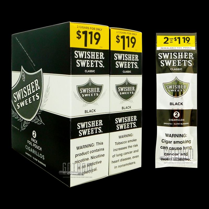 SWISHER SWEETS BLACK