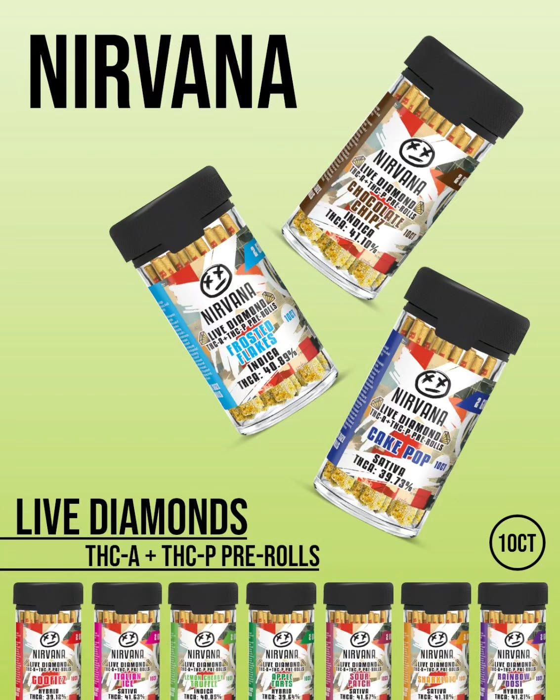 NIRVANA 2G PREROLL HYBRID GOOFIEZ