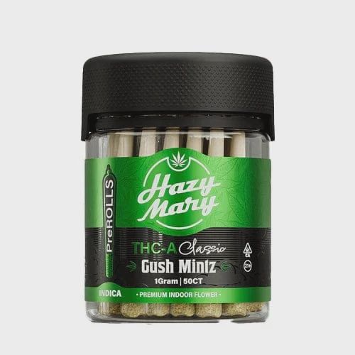 HAZY MARY 1G PREROLL INDICA GUSH MINTZ