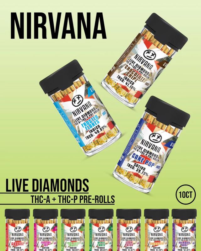 NIRVANA 2G PREROLL  SATIVA ITALIAN ICE