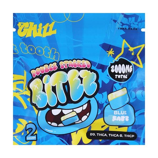 BITEZ GUMMIES BLUE RAZZ 2000MG