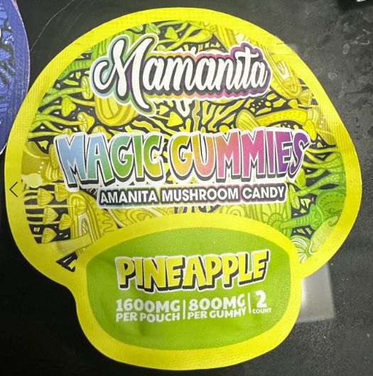 MAMANITA MUSHROOM CANDY PINEAPPLE 16000MG