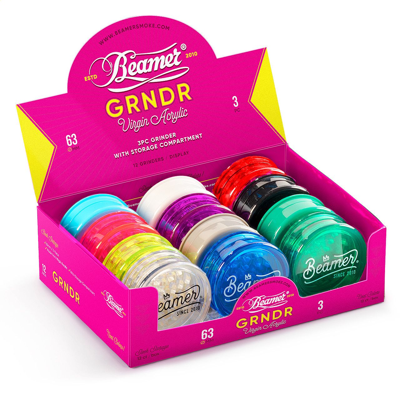 BEAMER GRINDER, Colour: Pink