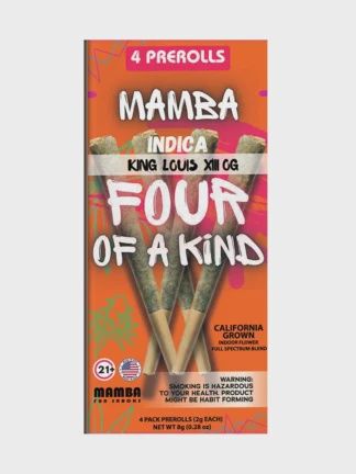 MAMBA PRE-ROLLED 4CT KING LUIS OG INDICA