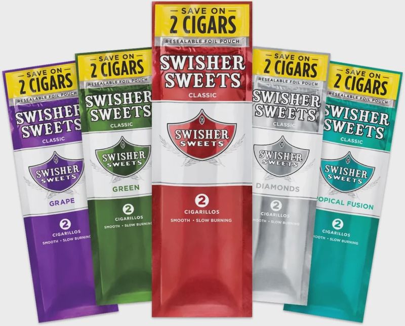 SWISHER SWEETS WHITE GRAPE