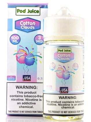 POD JUICE 100 ML Cotton Clouds 3MG